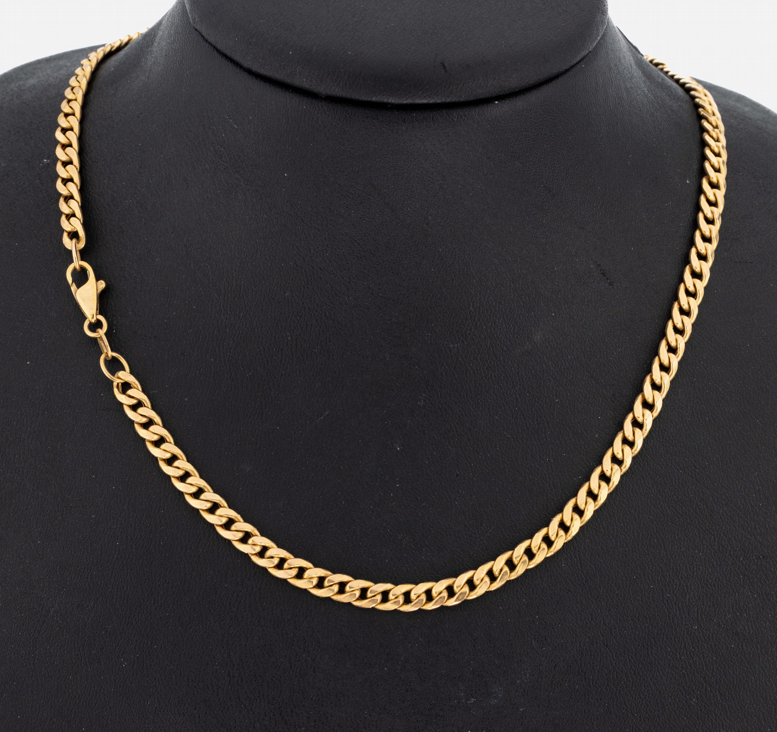 Image 27055025 - 8 kt Gold Kette, GG 333/000, L. ca. 48 cm, Karabinerschließe, ca. 7.2 g