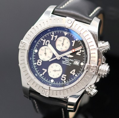 27055000a - BREITLING chronometer chronograph model Super Avenger reference A13370, Switzerland ...