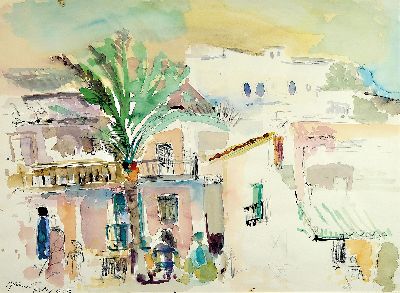 Image Jochen Frisch, zeitgen. Pflälzer Künstler, ansässig in Speyer, geb. 1958 ...