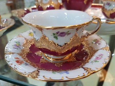 27055096i - Mokka- bzw. Espresso-Service für 6 Personen, Meissen, 20. Jh., Meissen, 1970er Jahre, 2. ...