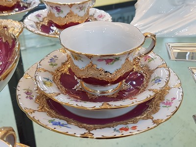 27055096j - Mokka- bzw. Espresso-Service für 6 Personen, Meissen, 20. Jh., Meissen, 1970er Jahre, 2. ...