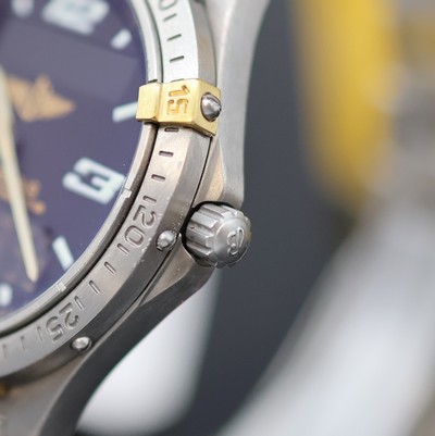 27055370g - BREITLING Herrenarmbanduhr Aerospace Referenz F65362, Chronometer in Titan/Gold ...