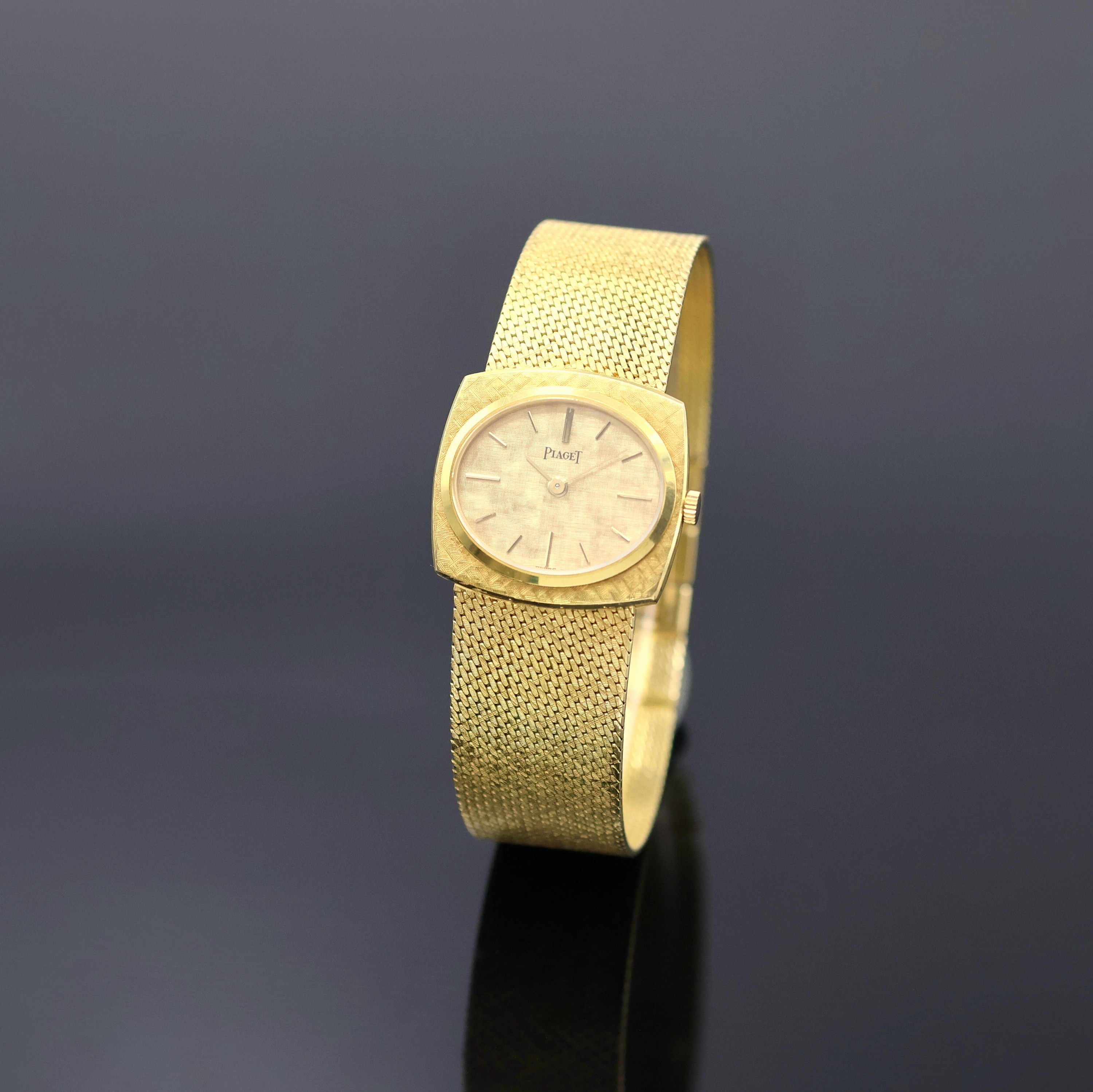 Image 27055451 - PIAGET Damenarmbanduhr in GG 750/000 Referenz 9541 B13, Schweiz um 1965, Handaufzug, ...