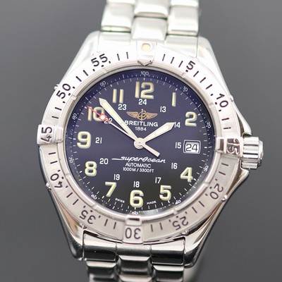 27055447b - BREITLING Superocean Herrenarmbanduhr Referenz A17040, Automatik, Edelstahlgeh. inkl. ...