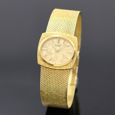 27055451a - PIAGET Damenarmbanduhr in GG 750/000 Referenz 9541 B13, Schweiz um 1965, Handaufzug, ...