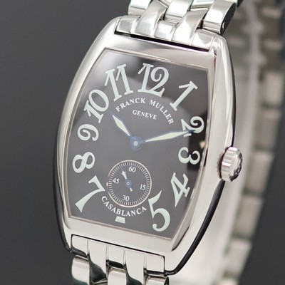 27055456a - FRANCK MULLER Armbanduhr Casablanca Referenz 7502 S6, Handaufzug, tonneauförmiges ...