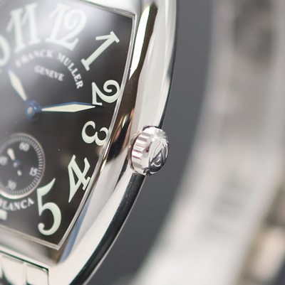 27055456b - FRANCK MULLER Armbanduhr Casablanca Referenz 7502 S6, Handaufzug, tonneauförmiges ...
