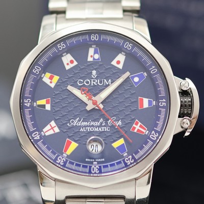 27055458b - CORUM Herrenarmbanduhr Modellserie Admiral´s Cup Trophy Referenz 082..833.20, ...