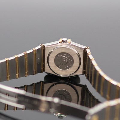 27055561e - OMEGA Constellation Damenarmbanduhr in Stahl/ Gold Referenz 795.1080, quarz, Boden ...