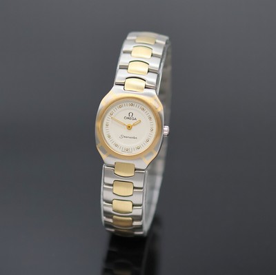Image OMEGA ladies wristwatch Seamaster Polaris reference 795.1022, quartz, stainless steel ...