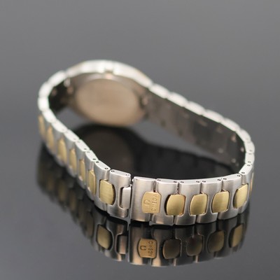 27055562b - OMEGA Damenarmbanduhr Seamaster Polaris Referenz 795.1022, quarz, goldintarsiertes ...