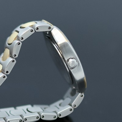 27055562c - OMEGA Damenarmbanduhr Seamaster Polaris Referenz 795.1022, quarz, goldintarsiertes ...