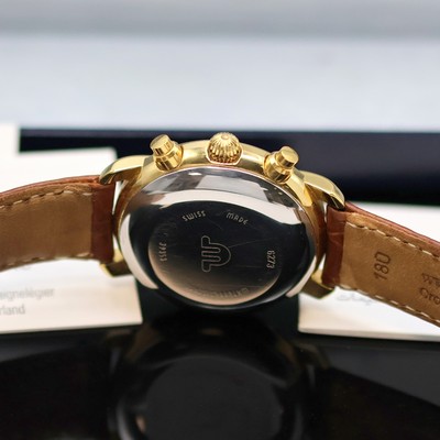 27055567d - MAURICE LACROIX Armbandchronograph Referenz 39353, Automatik, verg. Geh. inkl. ...