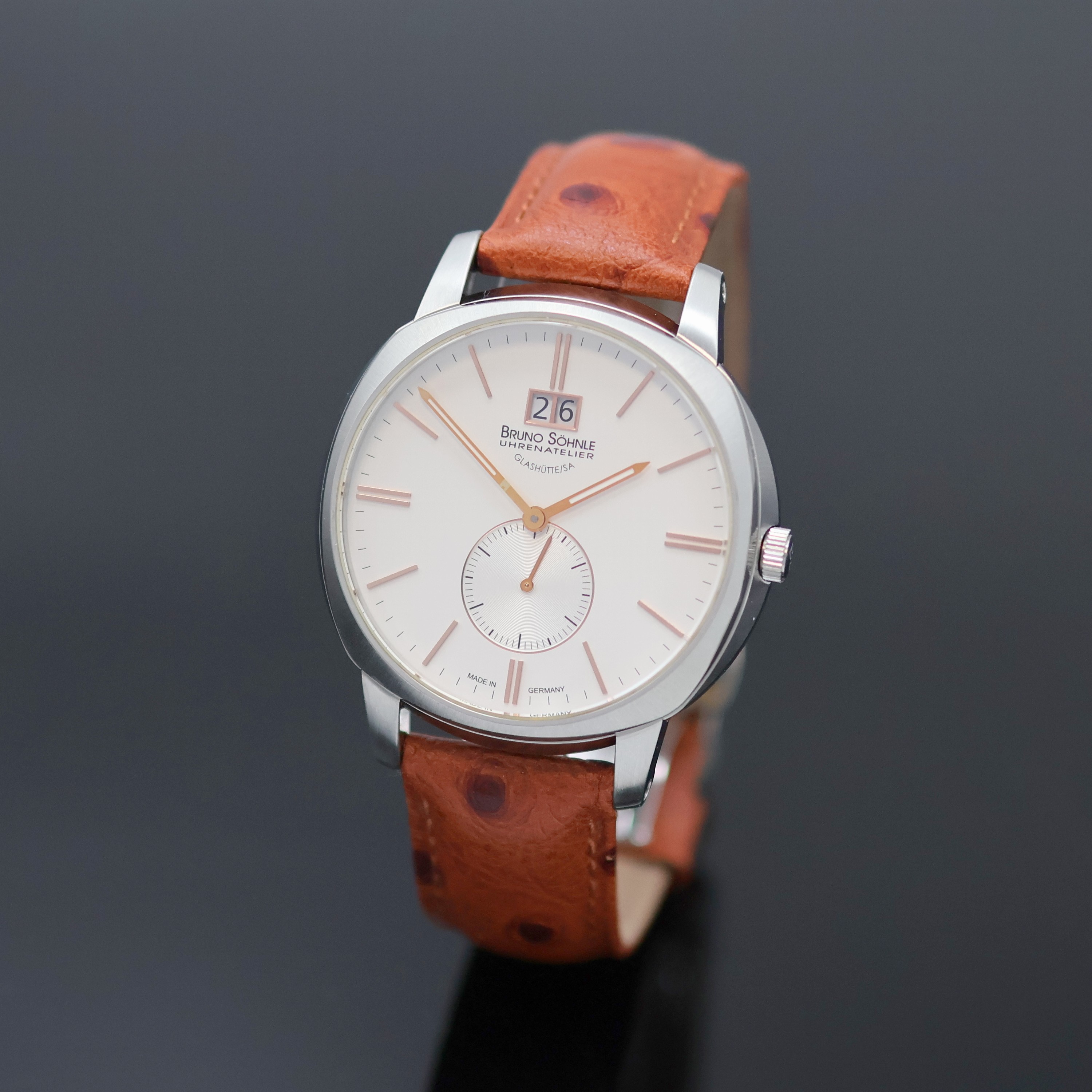 Image 27055609 - BRUNO SÖHNLE Uhrenatelier Glashütte/SA Herrenarmbanduhr, quarz, beids. vergl. ...