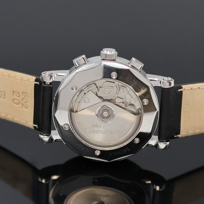 27055612c - NAUTISCHE Instrumente Mühle Glashütte Armbandchronograph Referenz M 13030, Automatik, ...