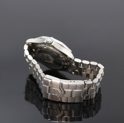 27055650b - TAG HEUER Professional Armbanduhr Referenz WM 1113, quarz, Edelstahlgeh. inkl. ...