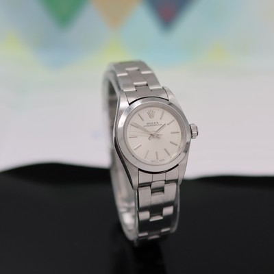 27055972b - ROLEX Damenarmbanduhr Oyster Perpetual Referenz 76080, Automatik, Edelstahlgeh. inkl. ...