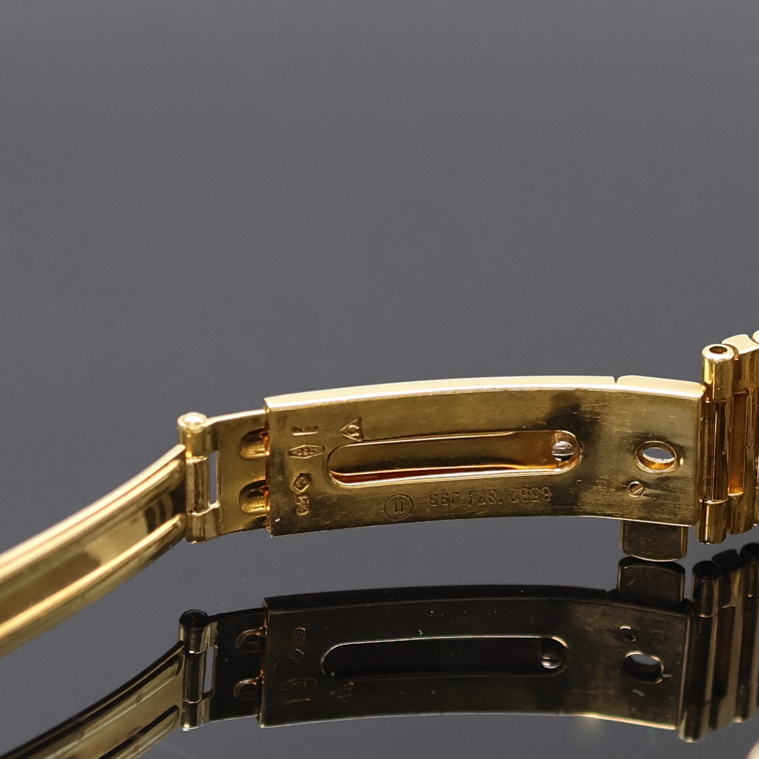 Detail c: OMEGA Damenarmbanduhr Modellserie Constellation "My Choice" Referenz 795.1241, Schweiz um 2000, quarz, GG 750/000 inkl. Gliederband m. ...