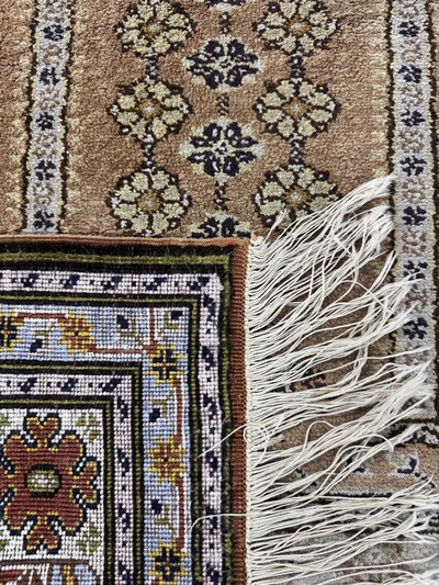 27056712e - Kayseri Flosch, Türkei, Mitte 20.Jhd, merzerisierte Baumwolle, ca. 145 x 95 cm, EHZ:2 ...