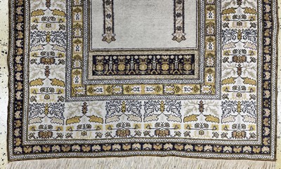 27056713b - Kayseri Flosch, Türkei, Mitte 20.Jhd, merzerisierte Baumwolle, ca. 180 x 120 cm, EHZ: ...
