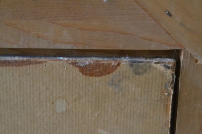 27057072f - Unbekannter Künstler des 18. Jh., Porträt eines Mannes in Rüstung mit rotem Mantel, ...