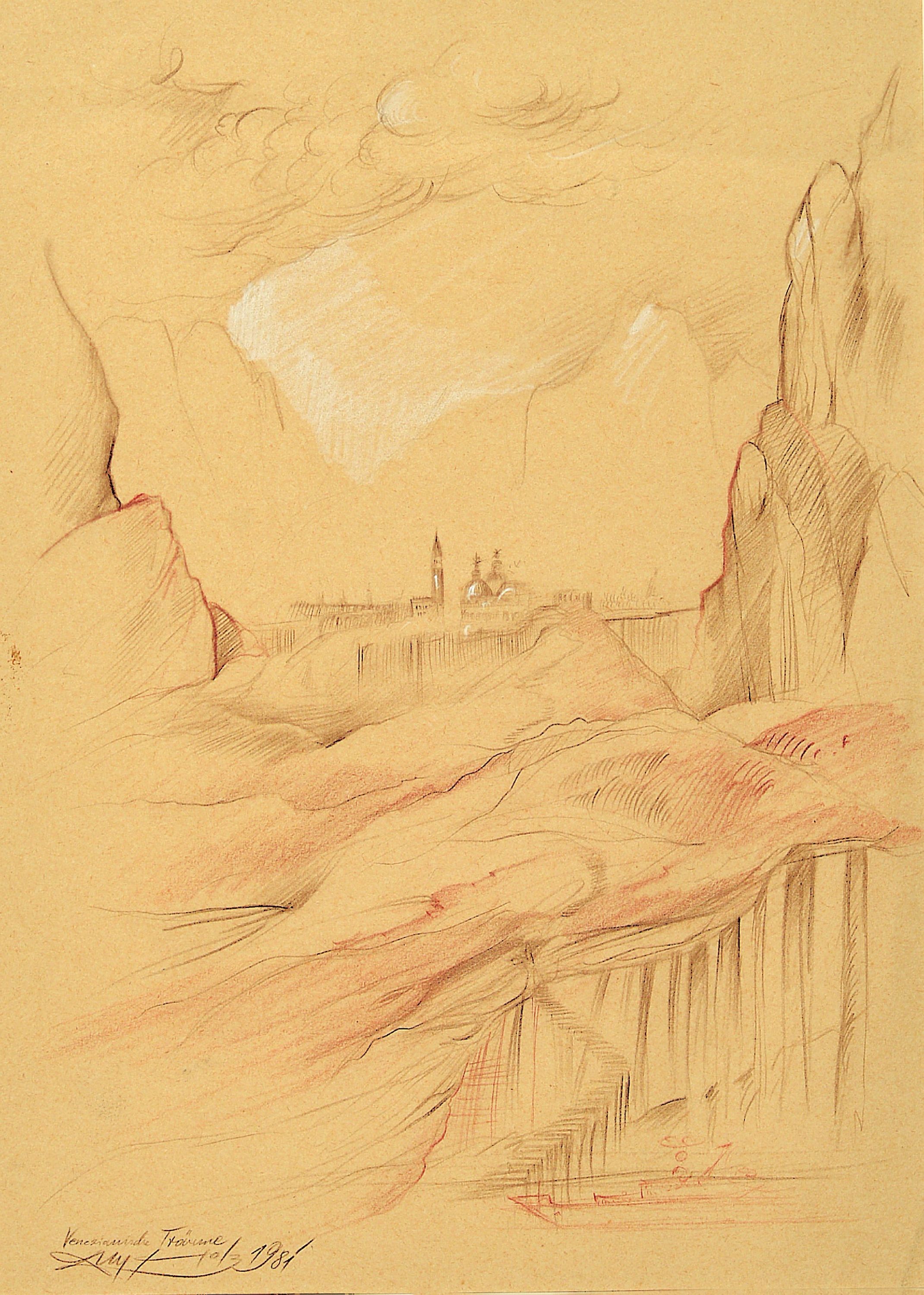 Image 27057482 - Werner Holz, 1948 Grünstadt-1991 Ludwigshafen, Konvolut Zeichnungen und Grafiken, ...