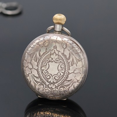 27057430d - HEBDOMAS 8 Tage Taschenuhr sowie eine Savonette mit Kalender, Schweiz/England um ...