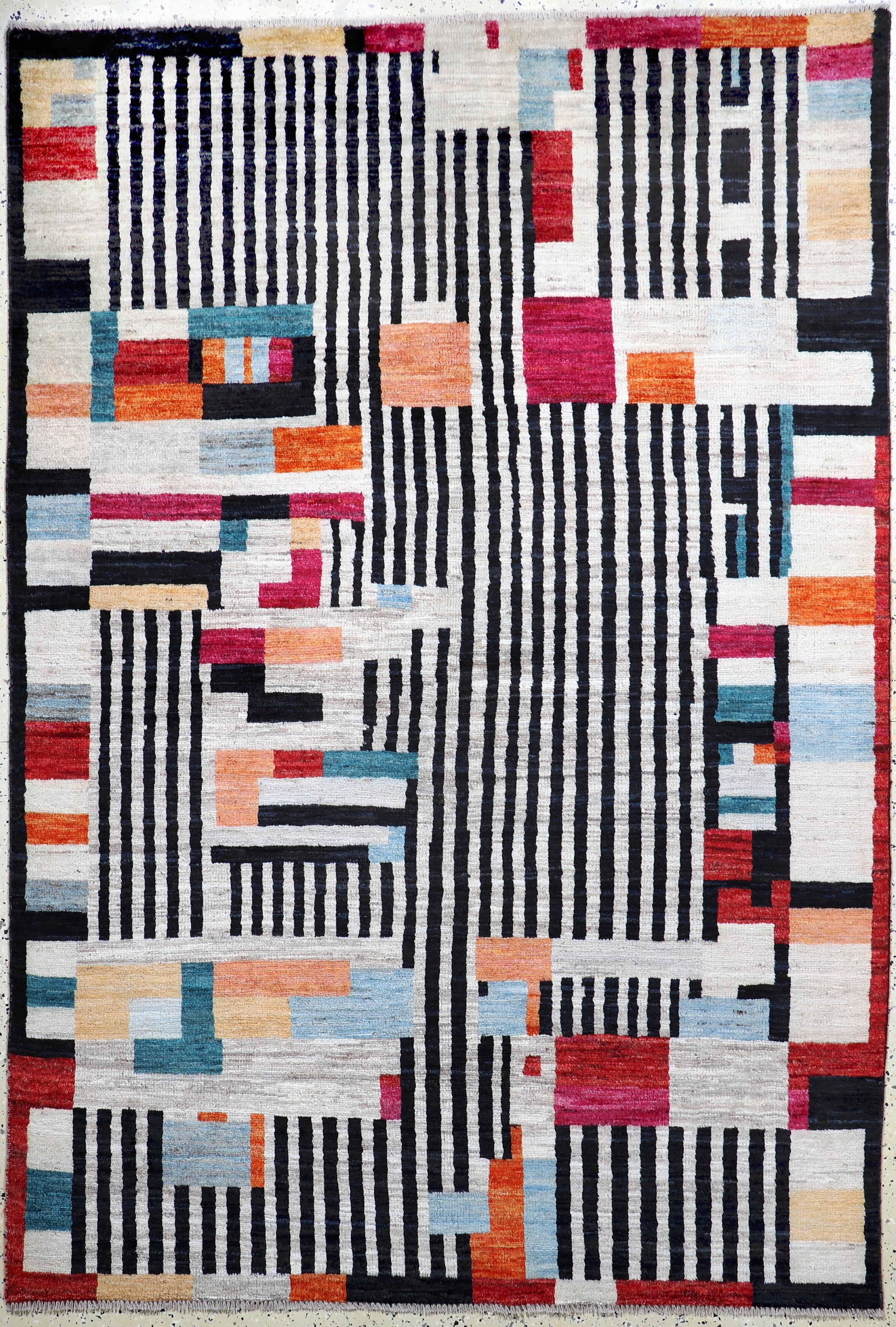 Image 27057835 - Gabbeh´Modern´, Persien, Neuwertig, Wolle auf Wolle, ca. 248 x 171 cm Schätzpreis: ...