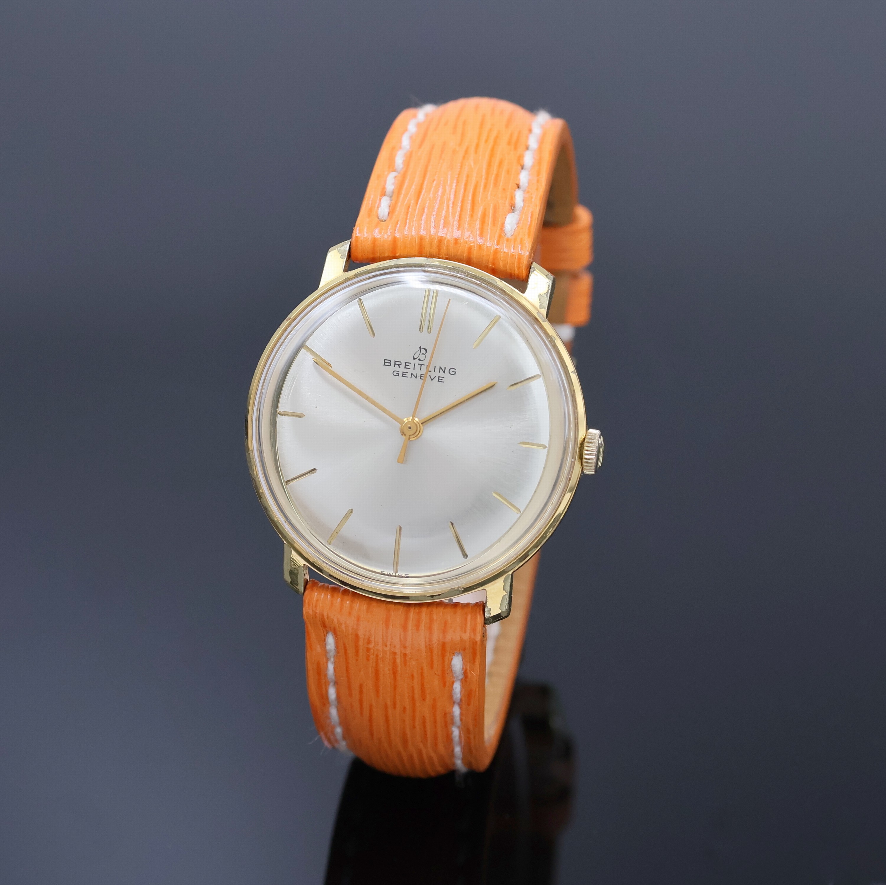 Image 27057846 - BREITLING Geneve wristwatch reference 2527, Switzerland around 1965, self winding, gold- ...