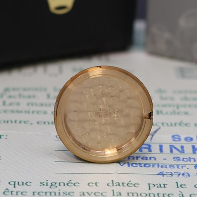 27057821g - ROLEX Cellini Damenarmbanduhr in GG 750/000 Referenz 5109/8, Schweiz verk. lt. beil. ...