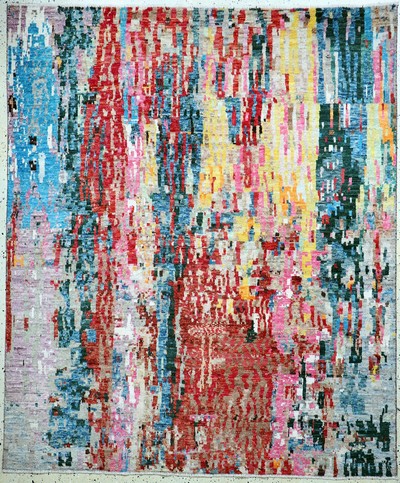 Image Gabbeh´Modern´, Persien, Neuwertig, Wolle auf Wolle, ca. 236 x 198 cm Schätzpreis: ...