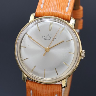 27057846a - BREITLING Geneve wristwatch reference 2527, Switzerland around 1965, self winding, gold- ...