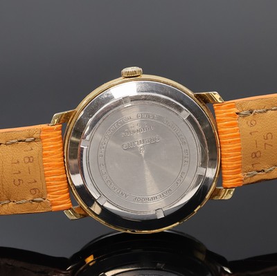 27057846d - BREITLING Geneve wristwatch reference 2527, Switzerland around 1965, self winding, gold- ...