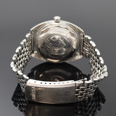 27057857b - ENICAR Sherpa 300 Armbanduhr in Stahl an Stahlband Referenz 144-39-16, Schweiz 1970er ...