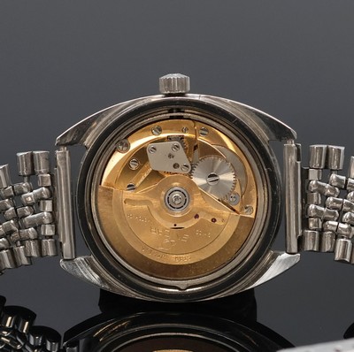 27057857e - ENICAR Sherpa 300 Armbanduhr in Stahl an Stahlband Referenz 144-39-16, Schweiz 1970er ...
