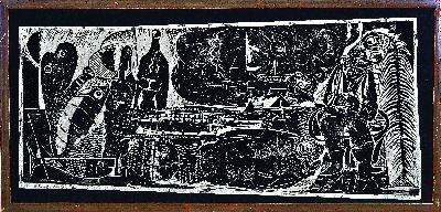 27057882k - Ludwig Feil, 1910 Worms-1980 Mannheim, 7 Grafiken, 5 Radierungen ´Luftpuppe´, ´Mann´, ...