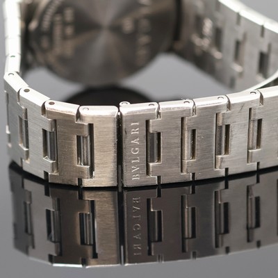 27057884e - BULGARI Armbanduhr Referenz BB 30 SSD, Schweiz um 1995, quarz, Edelstahlgeh. inkl. ...