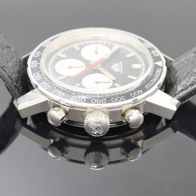 27057886c - HEUER Autavia Schaltradchronograph Referenz 2446C, Handaufzug, Schweiz um 1970, Boden ...