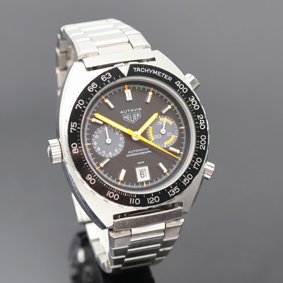 27057890b - HEUER Autavia ´Orange Boy´ rare chronograph reference 11630, self winding, Switzerland ...