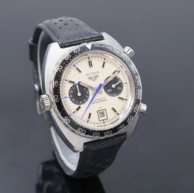 27057891b - HEUER Autavia ´Jo Siffert´ seltener Armbandchronograph Referenz 1163, Automatik, Schweiz ...