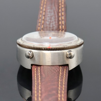 27057894d - BREITLING Chrono-Matic Bullhead Armbandchronograph Referenz 2117, Schweiz um 1970, ...