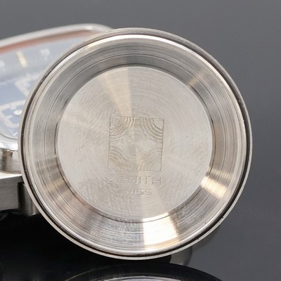 27057896g - ZENITH El Primero TV-Screen Armbandchronograph Referenz 01-0200-415 in Stahl, Schweiz um ...