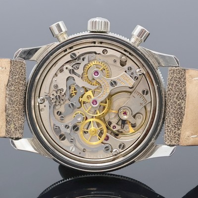 27057897e - MOVADO Super Sub Sea Armbandchronograph, Schweiz um 1968, Handaufzug, verschr. Stahlgeh. ...