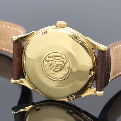 27057899d - OMEGA Constellation chronometer 18k yellow gold wristwatch reference 14381 82 SC, ...