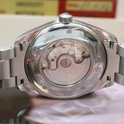 27057947e - OMEGA Railmaster Aqua Terra Co-Axial Chronometer Herrenarmbanduhr Referenz 28025237, ...