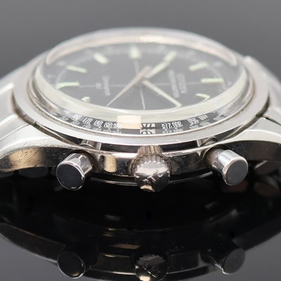 27057950d - CITIZEN Record Master seltener Chronograph mit Flyback in Edelstahl Referenz 4-570014 Y, ...