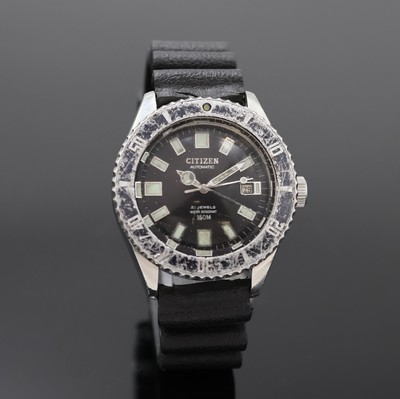 27057951b - CITIZEN Taucherarmbanduhr Referenz 4- 820789Y, Japan 1960er Jahre, Automatik, ...