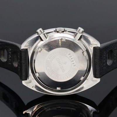 27057952e - SEIKO Schaltradchronograph Referenz 3139-6000, Japan um 1969, Automatik, Edelstahlgeh., ...