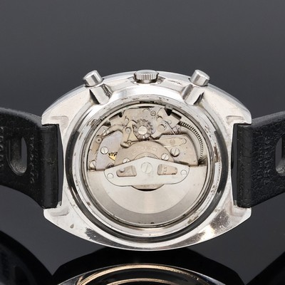 27057952f - SEIKO Schaltradchronograph Referenz 3139-6000, Japan um 1969, Automatik, Edelstahlgeh., ...