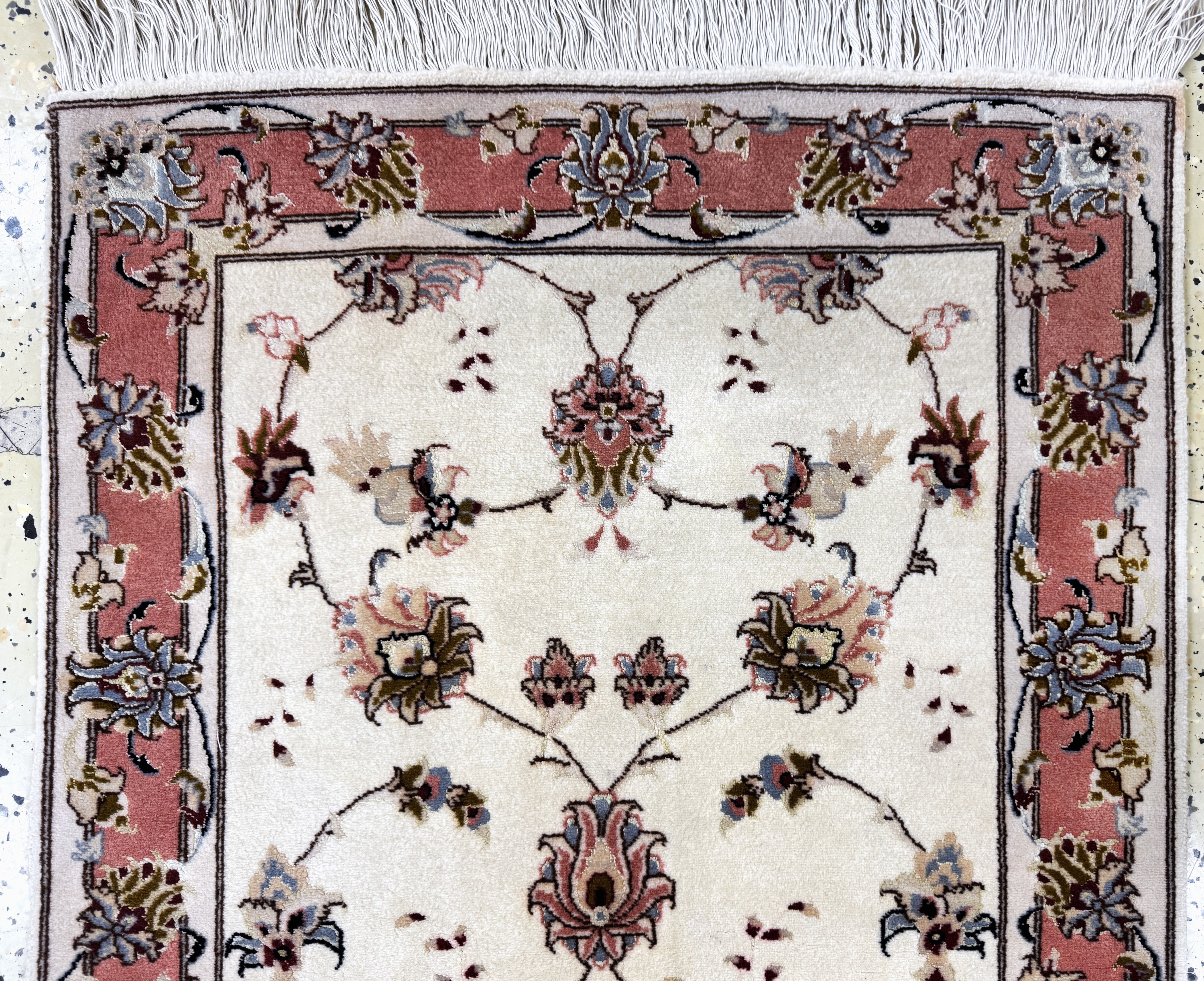 Detail a: 3 Lots Täbriz fein(50 Raj), Persien, Ende 20.Jhd, Korkwolle mit Seide, ca. 130 x 70 cm, EHZ: 2